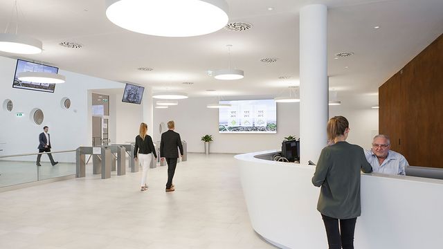 Das Foyer des Smart Campus © M.O.O.CON / Walter Oberbramberger