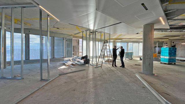 Entkernung, Erneuerung, Transformation – ein Großprojekt in Bewegung. © M.O.O.CON