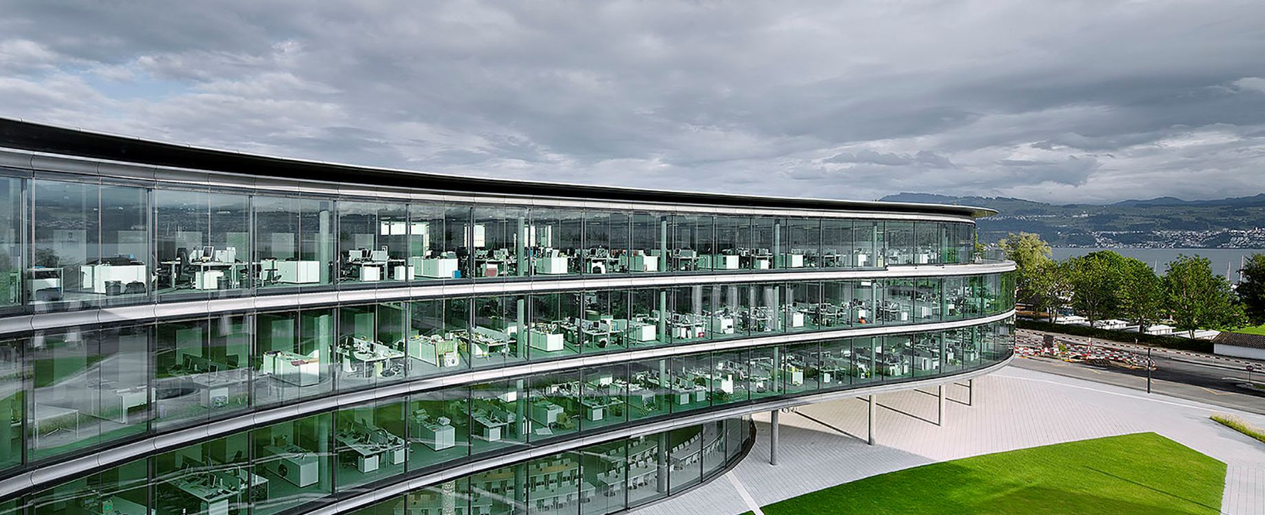Swarovski Firmensitz Zürich/Männedorf Außensicht, © Andreas Keller